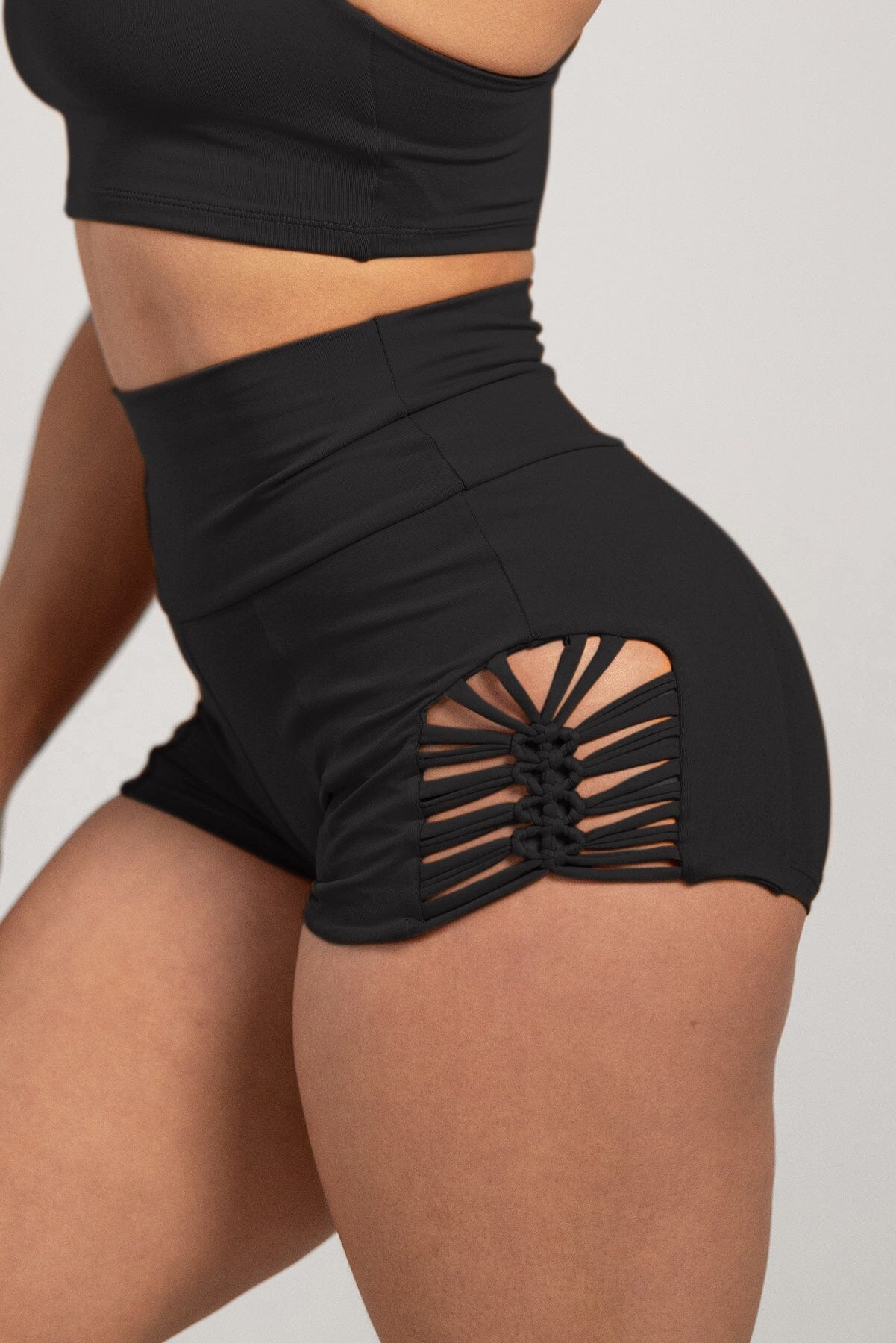 Mika Body Wear - Maria Short Shorts #color_black