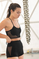 Mika Body Wear - High Rise Shorts - Miski Short #color_black