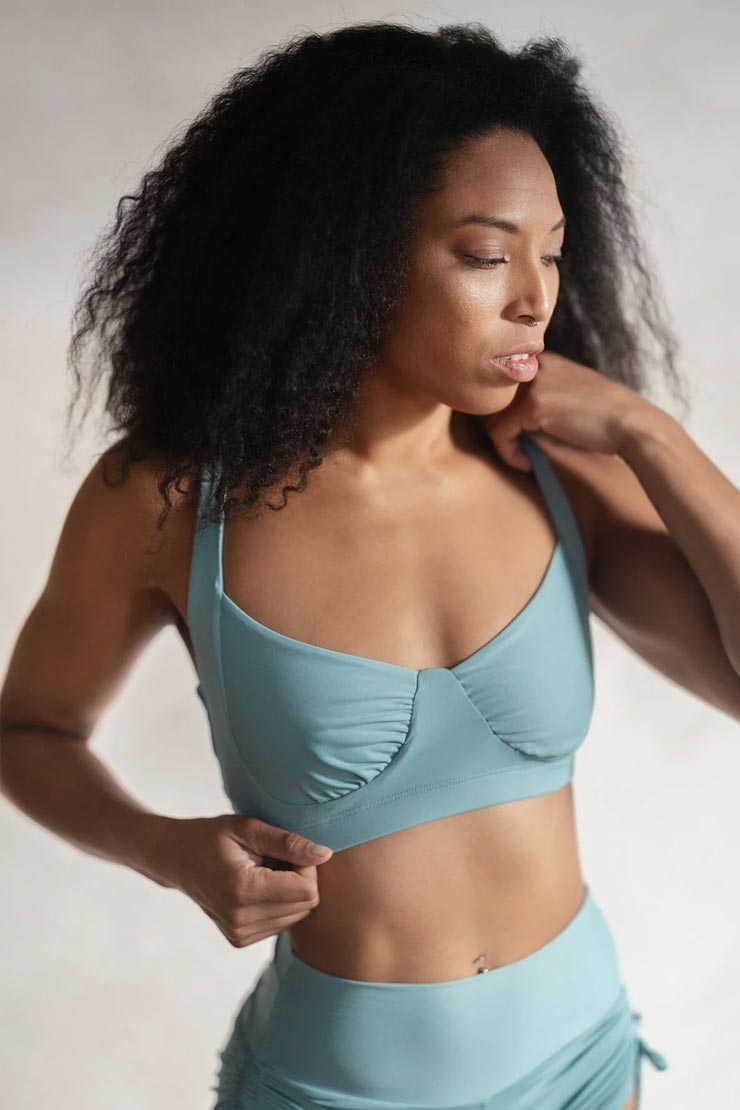 Mika Body Wear : New Arrivals - Jolie Top in Seaglass