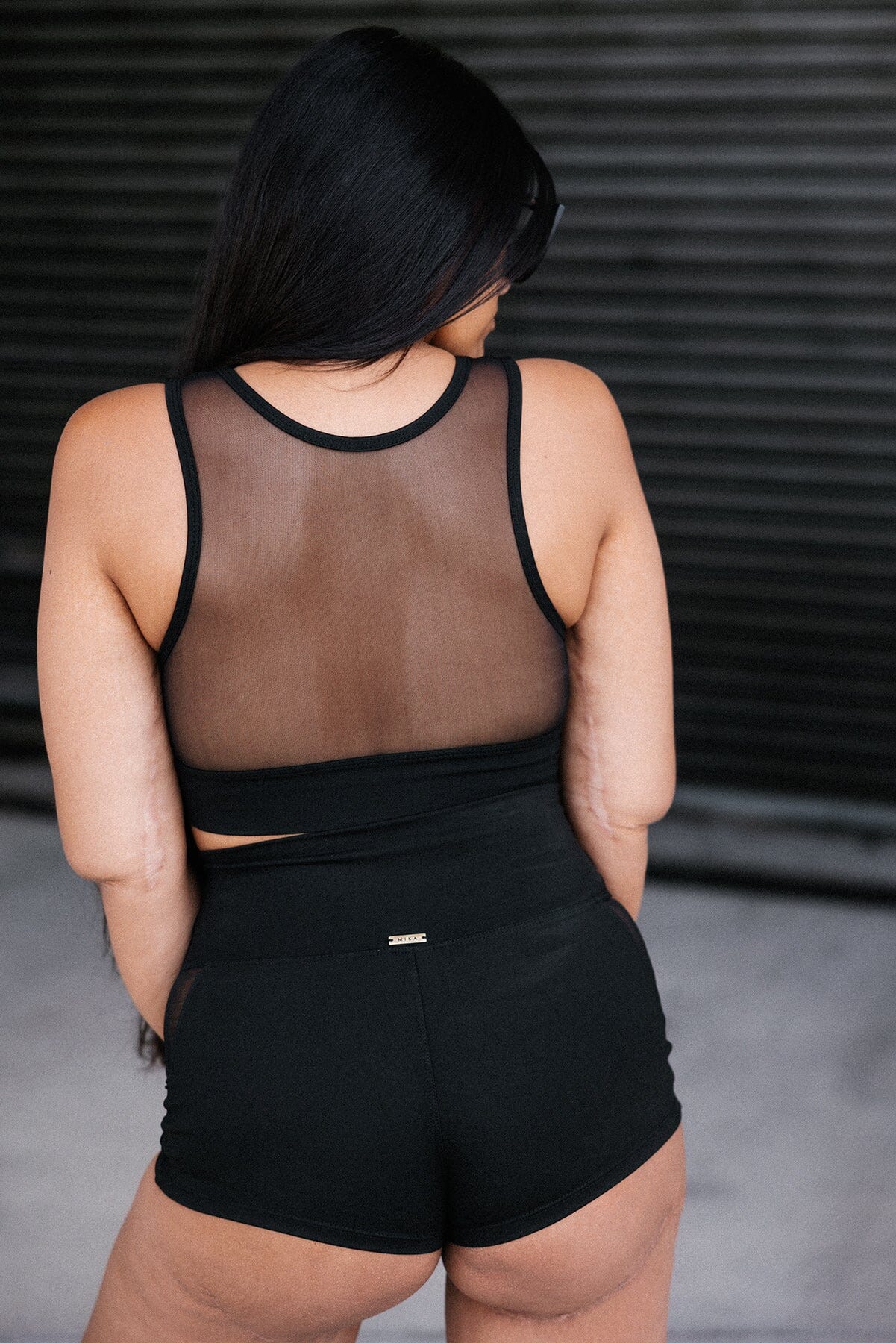 Mika Body Wear - Crop Tops - Odessa Top #color_black