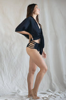 Mika Body Wear - Raz Robe #color_black