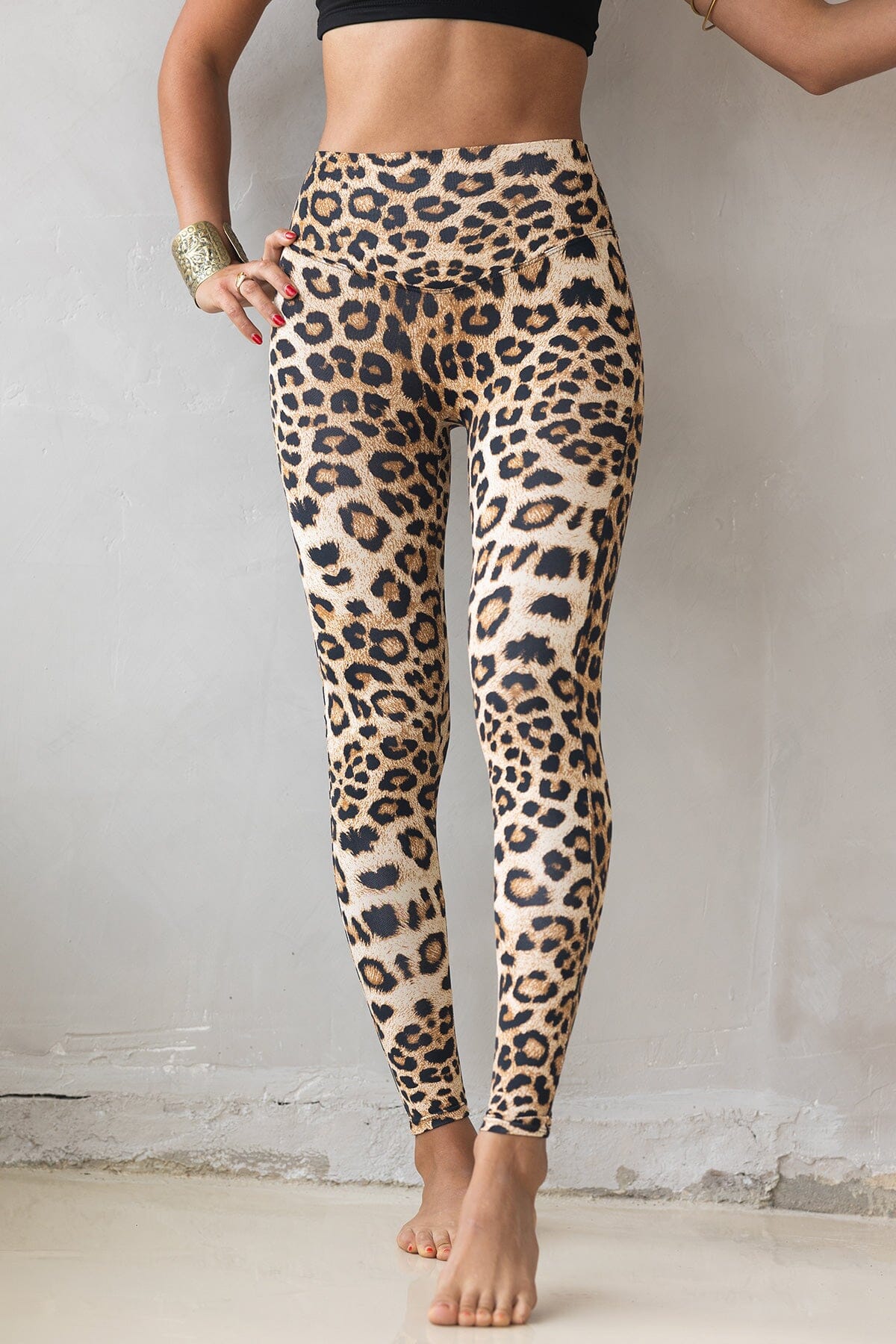 Mika Body Wear - High Rise Leggings - Veronica Legging #color_cheetah