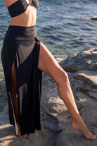 Mika Body Wear - Windwrap Skirt #color_black