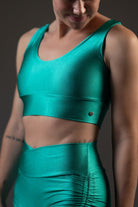 Mika Body Wear - Crop Tops - Zoe Top #color_emerald