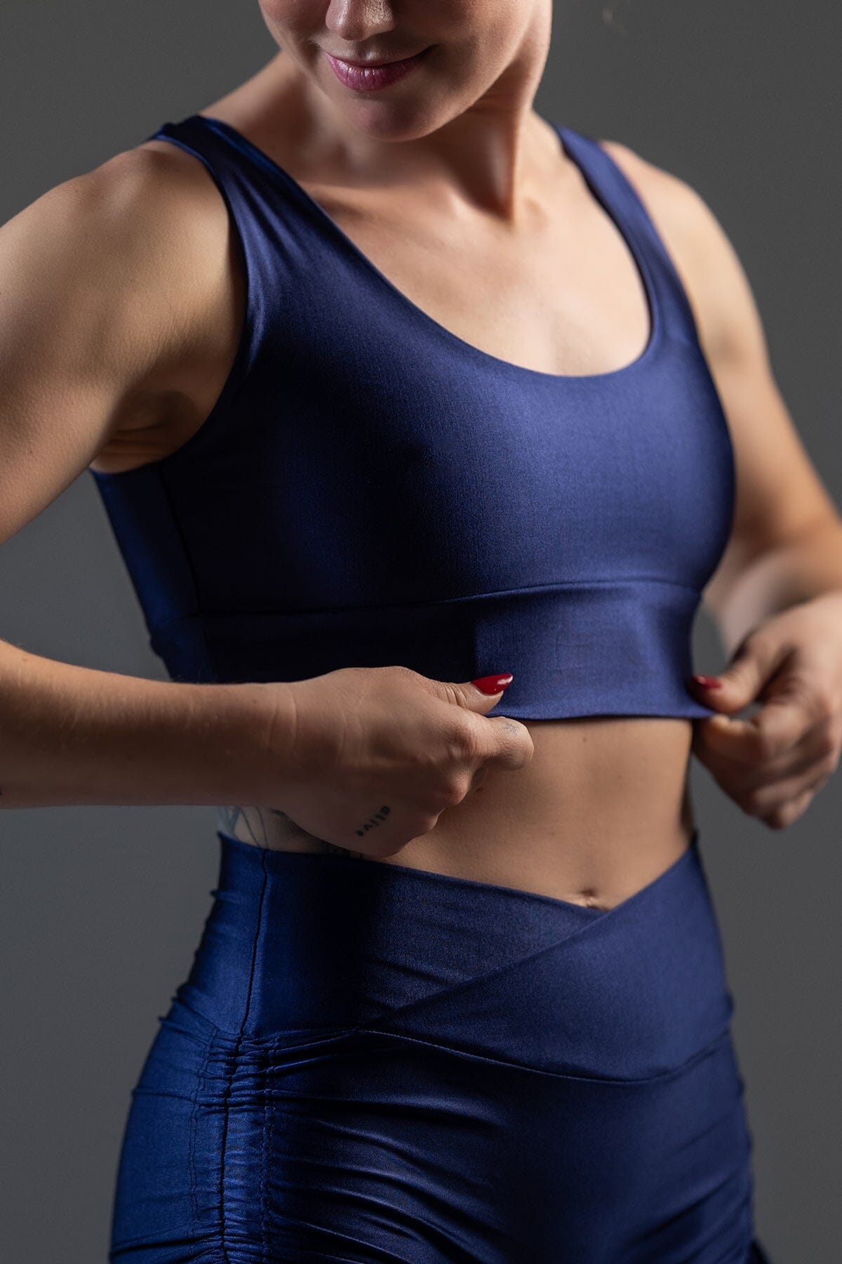 Mika Body Wear - Crop Tops - Zoe Top #color_sapphire