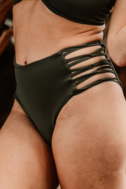 Mika Body Wear - Swim Bottoms - Rhea Bottom #color_kale