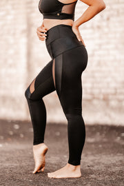 Mika Body Wear - Stella Legging - High Waisted Leggings #color_black