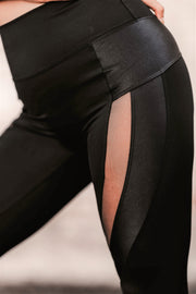 Mika Body Wear - Stella Legging - High Waisted Leggings #color_black