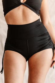Mika Body Wear - Mikaela Short - High Waisted Shorts #color_black