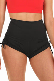 Mika Body Wear - Lucia Short - High Waisted Shorts #color_black