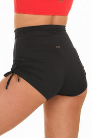 Mika Body Wear - Lucia Short - High Waisted Shorts #color_black