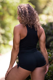 Mika Body Wear - Soella Short Bodysuit Bodysuit #color_black